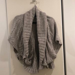 BCBG Knit shawl/vest